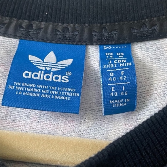 Adidas X Farm Rio Maracatu Firebird Sweatshirt Med Gold Trefoil Unisex - Picture 6 of 11